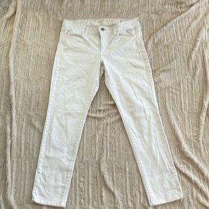 American Eagle Jegging white Jeans women’s size 12 Short